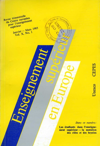 Le cadre universitaire a connu de profondes mutations sociales et symboliques cette dernière décennie.