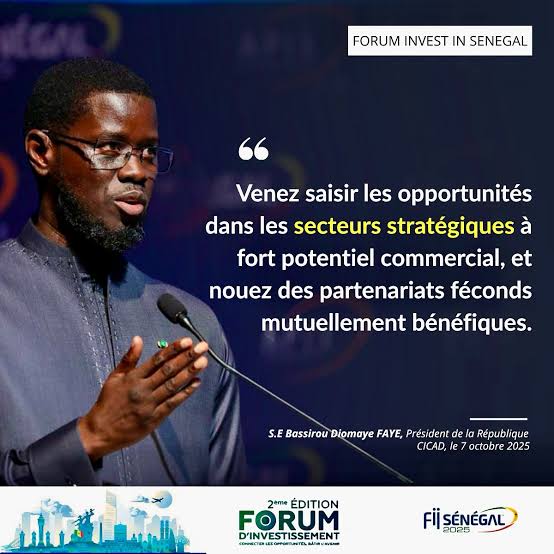 Retrouvez ci-dessous l’intégralité du discours du Président de la République:Cicad, le 7 octobre 2025
