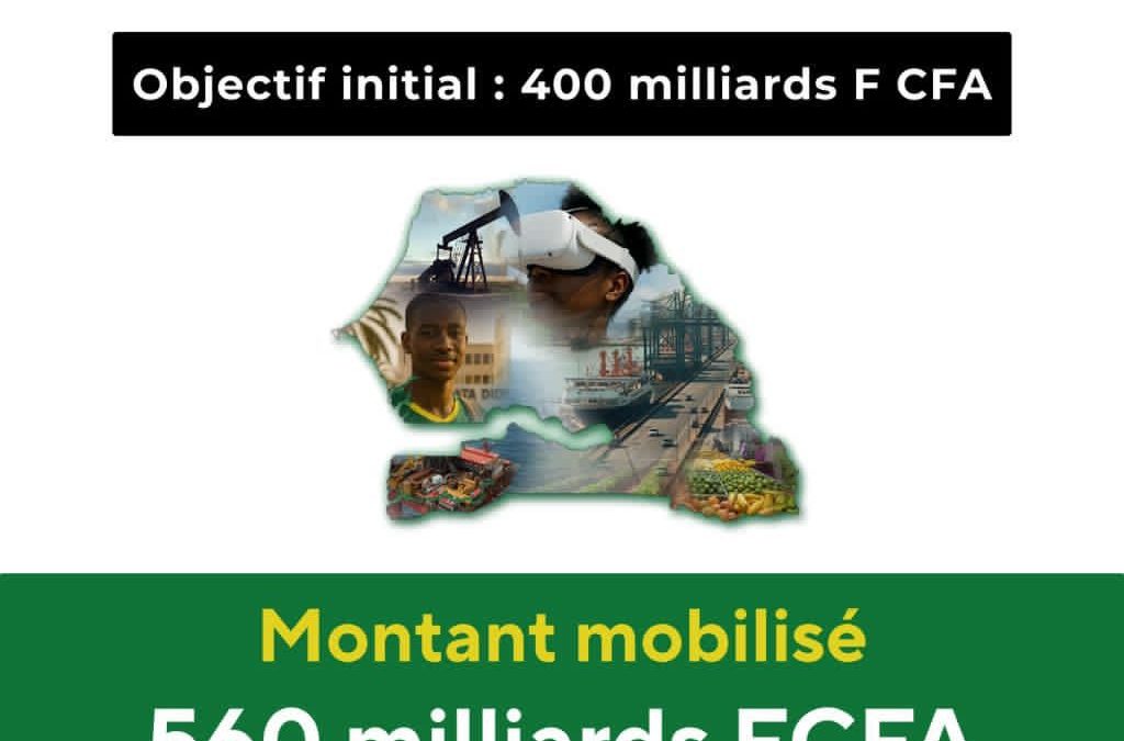 𝗢𝗽𝗲́𝗿𝗮𝘁𝗶𝗼𝗻 𝗰𝗹𝗼̂t𝘂𝗿ée 𝗮𝘃𝗲𝗰 𝘀𝘂𝗰𝗰𝗲̀𝘀 ! Nous sommes heureux d’annoncer la clôture triomphale de l’Emprunt Obligataire par Appel Public à l’Épargne de l’État du Sénégal.