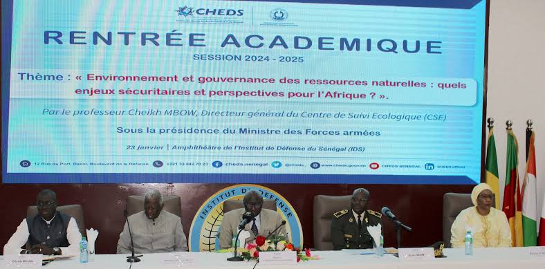 ALLOCUTION DU GENERAL JEAN DIEME, DIRECTEUR DU CHEDS à l’occasion de la Rentrée académique 2025- 2026 du CHEDS.