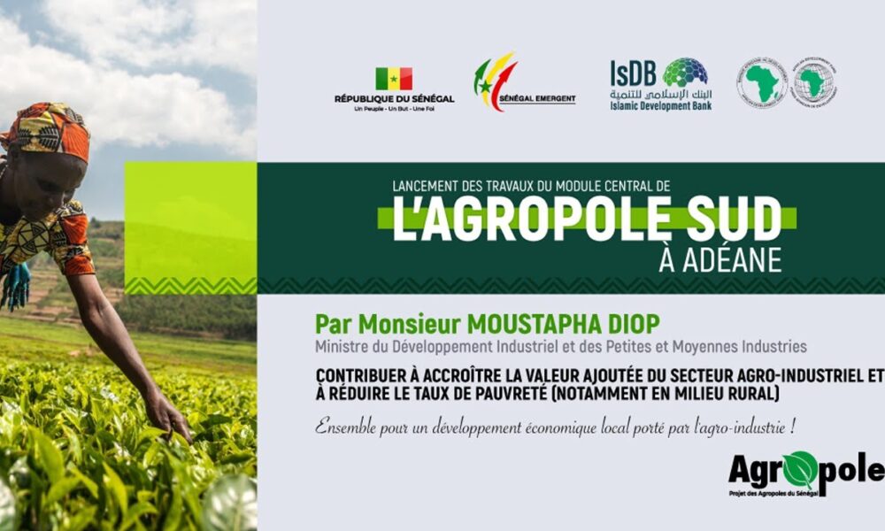 Agropole sud : Moustapha Diop salue les progrès accomplis dans le domaine de la productivité