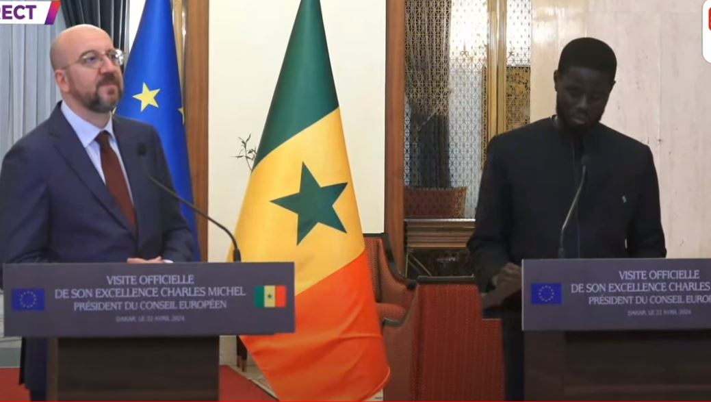 A Bruxelles, la visite de Charles Michel au Président Bassirou Diomaye Faye à Dakar qui fait jaser !