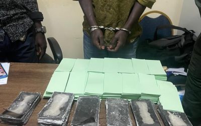 Plus de 6milliards 744 millions de francs CFA en billets noirs saisis par la Douane