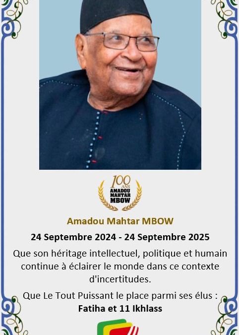 Amadou Mahtar MBOW