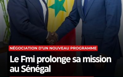 Négociation d’un nouveau programme:Le Fmi prolonge sa mission au Sénégal 🇸🇳