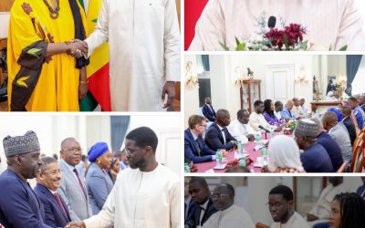Le Président de la République a accordé cet après-midi une audience à Mme Dembélé Madina Sissoko, ministre des Transports et des Infrastructures du Mali.