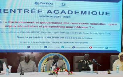 ALLOCUTION DU GENERAL JEAN DIEME, DIRECTEUR DU CHEDS à l’occasion de la Rentrée académique 2025- 2026 du CHEDS.