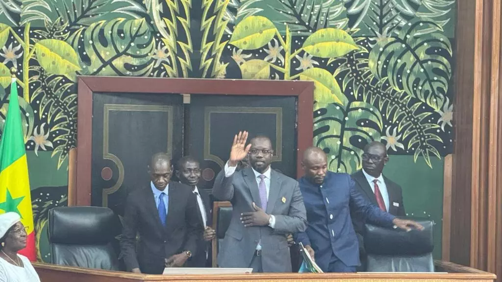 Sénégal: l’ex-Premier ministre Ousmane Sonko élu président de l’Assemblée nationale
