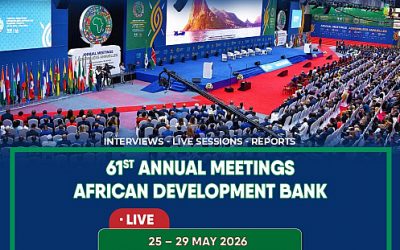 Banque Africaine de Développement (BAD) – Assemblée Annuelles 2026 : Diffusion intégrale et en direct sur Africa 24
