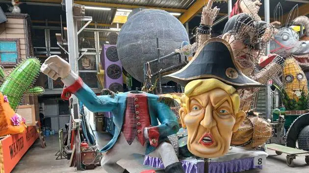 Difficultés de vendre, Trump en festival et trou dans le budget… Que deviennent les chars du carnaval de Cholet ?