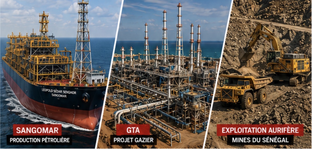 SÉNÉGAL Le secteur extractif génère 303 milliards FCFA au premier semestre 2025
